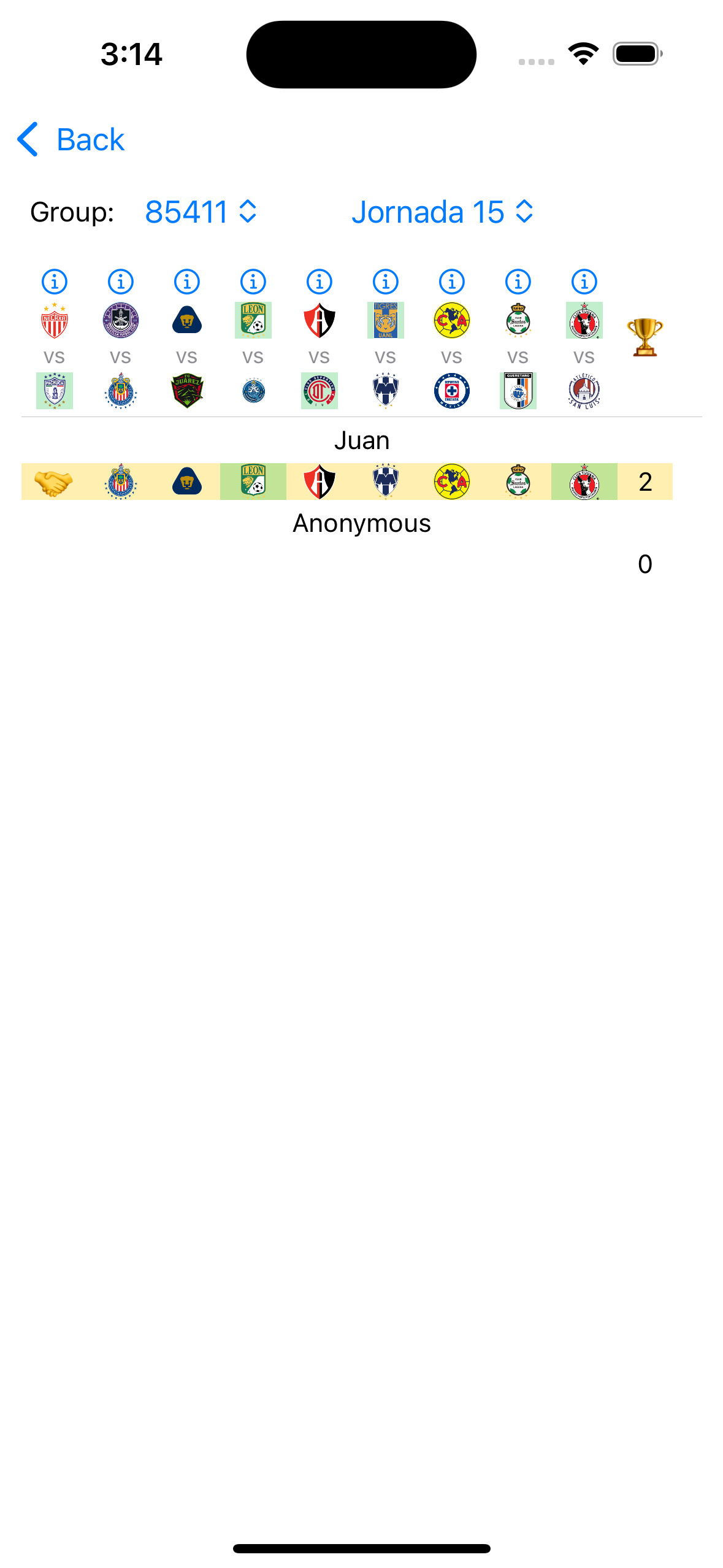 Group Picks